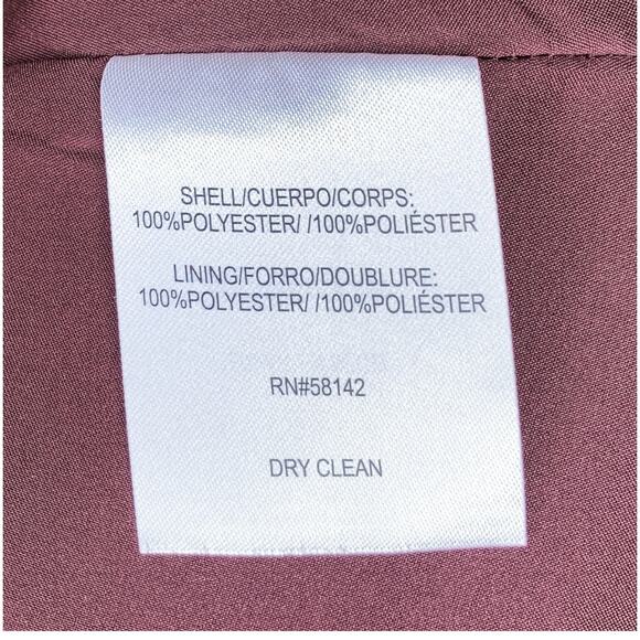 Gal Meets Glam Ingrid Rust Rose Floral Jacquard Pleated Fit & Flare Mini Dress - Picture 10 of 11